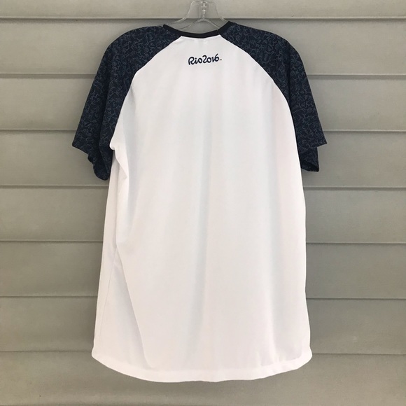 2016 Olympics in Rio, Commemorative Baseball Style Shirt, Size Medium - Picture 4 of 8